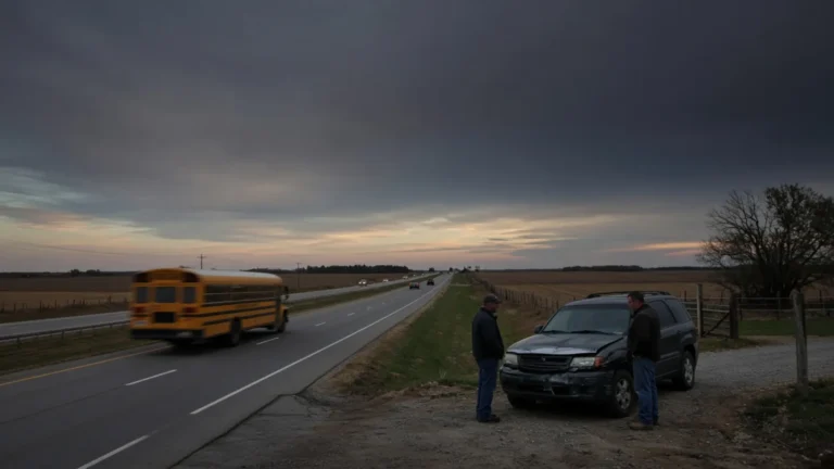 Alexandria, Kentucky accident scene