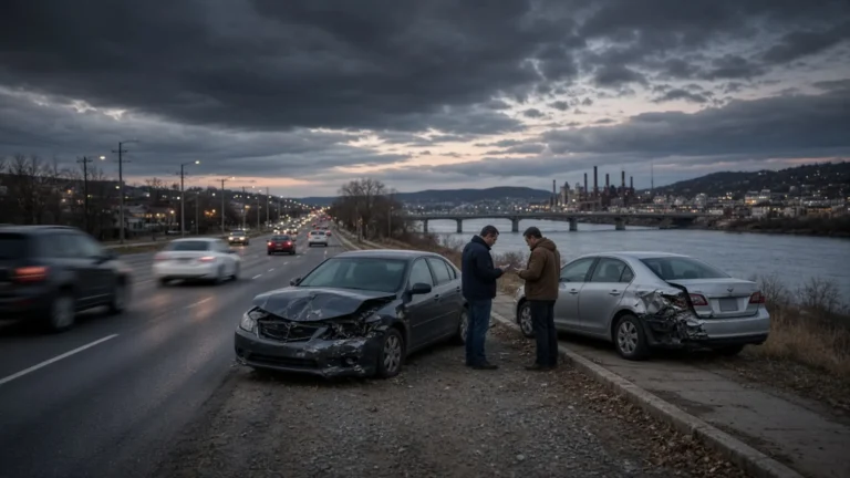 Ashland, Kentucky accident scene