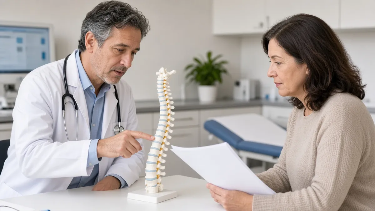 Responding to a bad IME report: a patient reviews the insurer's IME report with her own doctor.