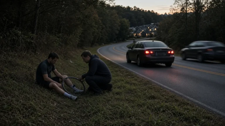 Fairdale, Kentucky accident scene
