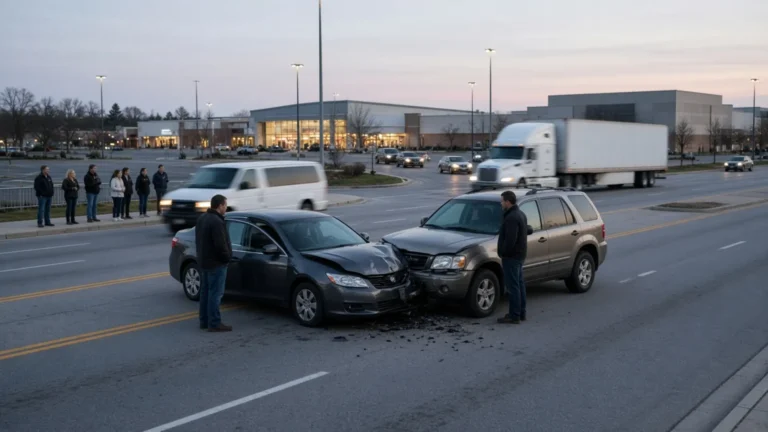 Florence, Kentucky accident scene