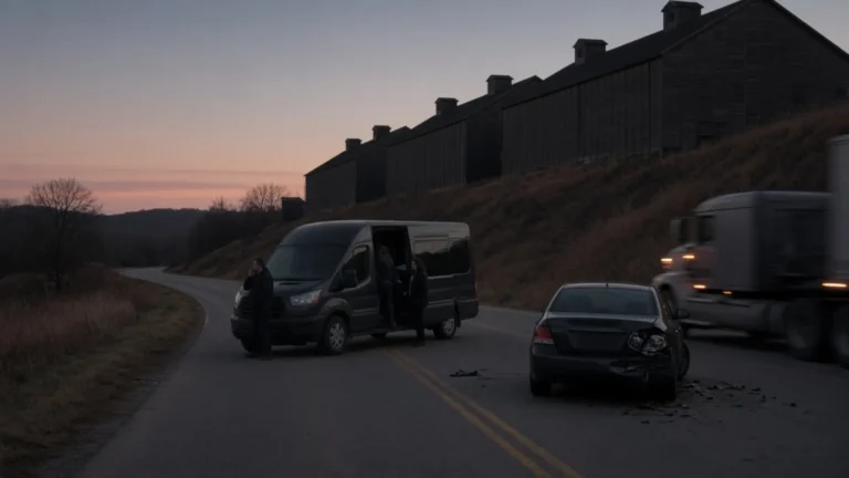 Lawrenceburg, Kentucky accident scene