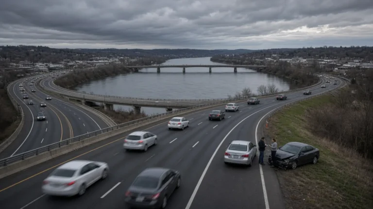 Owensboro, Kentucky accident scene