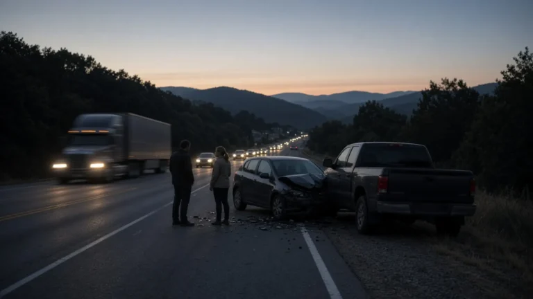 Valley Station, Kentucky accident scene